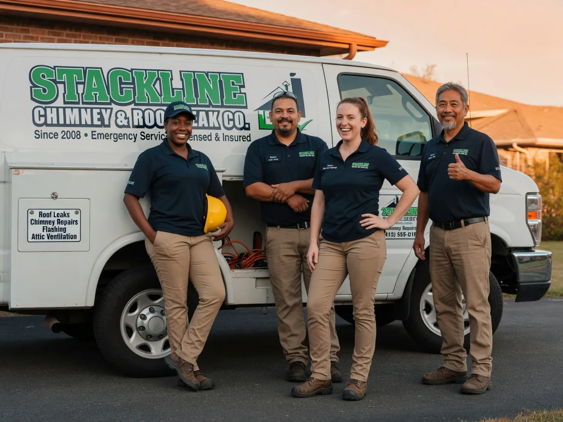 Chimney flashing repair company in Disney, OK